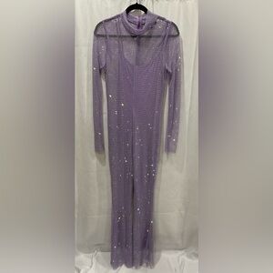 NWOT Sunday in Brooklyn Rhinestone Jumpsuit